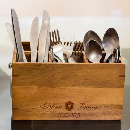 Customize Silverware Caddy, Kitchen Utensil..
