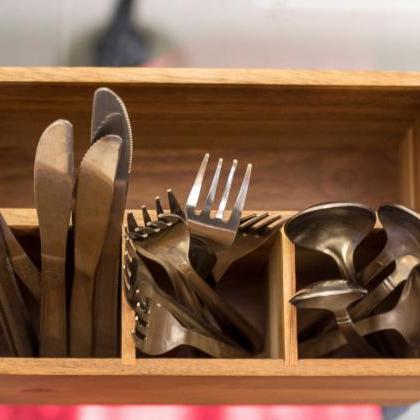 Customize Silverware Caddy, Kitchen Utensil..