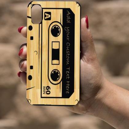 Vintage Cassette IPhone X Case, Eng..