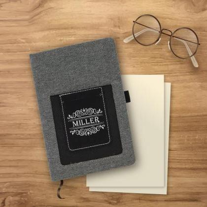 Personalized leather Journal, Monog..