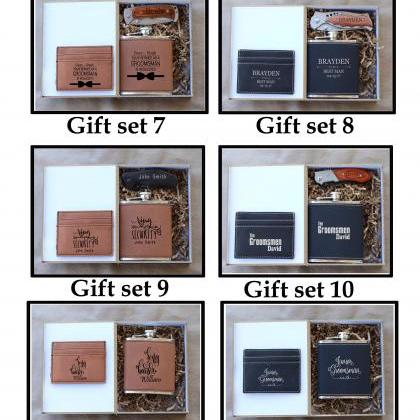 Will you be my Groomsman gift set,P..
