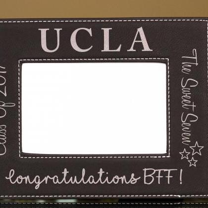 Custom Leather Picture Frame, Engra..