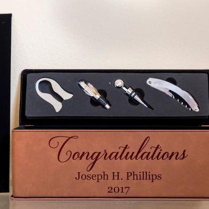 Congratulation Wine Box - Graduatio..
