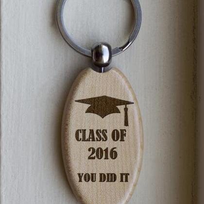 Personalized Key Chain, Class Of 2018 Key Chain,..