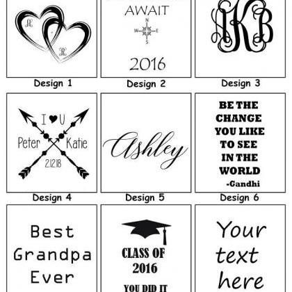 Personalized Key Chain, Class Of 2018 Key Chain,..