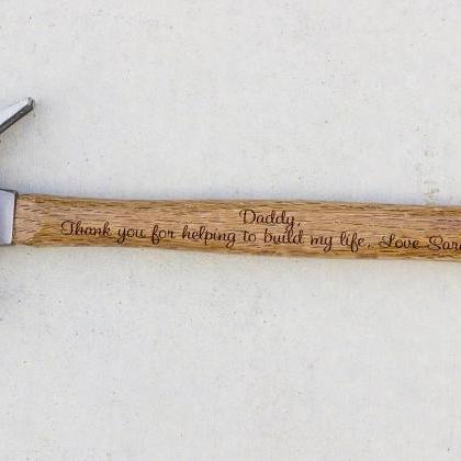 Personalized Hammer, Fathers day gi..