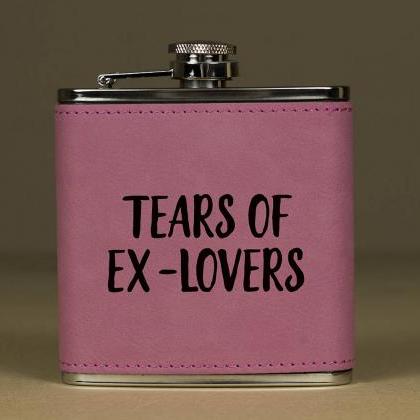 Funny Flask, Unique Flask, Tears Of..
