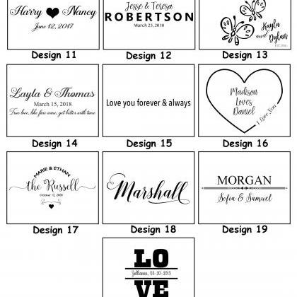 Personalize Wine Box -Wedding Wine ..