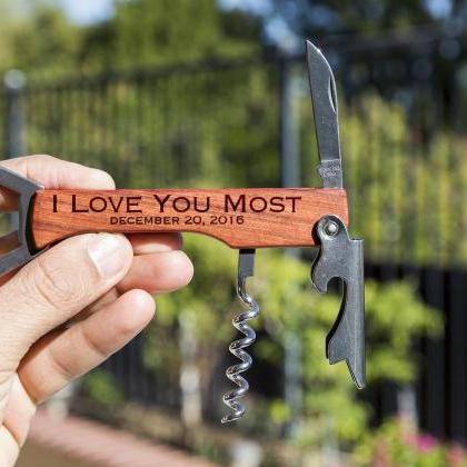 I Love You Most Bottle Opener- Custom..