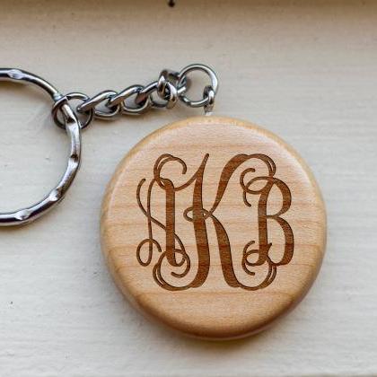Personalized Key chain, Monogram ke..