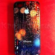 Iphone 5 Case, New iPhone 5 case Rain Drop on apple logo iphone 5 Cover, iPhone 5 Cases, Case for iPhone 5