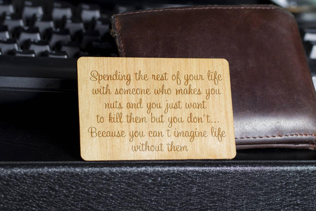 Wooden Wallet insert, Customized Wallet Insert, Custom Wallet Card, Wooden Wallet Insert Card, Wooden Wallet Insert Card, Custom Engraved