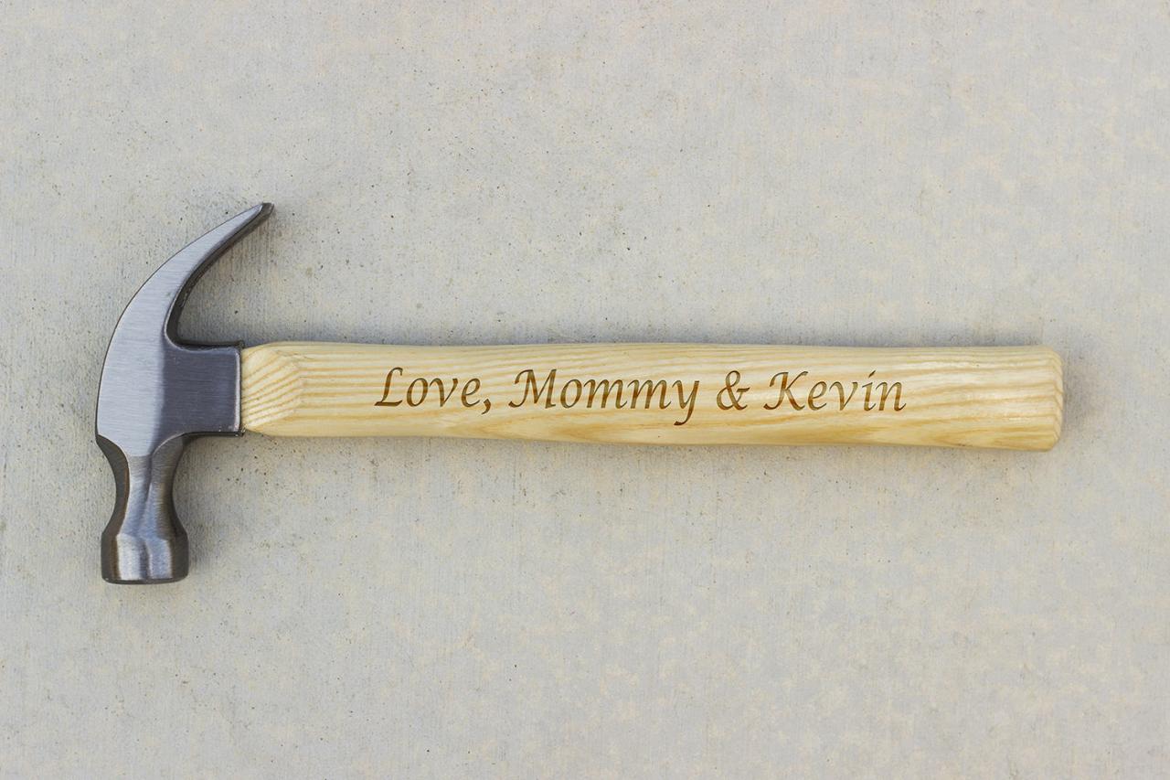 Personalized Hammer, Fathers day gift, hammer, Custom hammer, Love Mummy Engraved hammer, Best Gift for him, Unique Custom gift