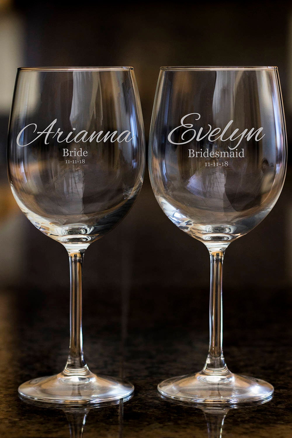 Bridesmaid Wine Glasses Personalize Wine Glasses Engraved Wine Glasses Etched Wine Glasses Wedding On Luulla Amazon carries a huge selection of plastic wine glasses at prices that fit any budget. bridesmaid wine glasses personalize wine glasses engraved wine glasses etched wine glasses wedding gift bachelor party bridal shower gift