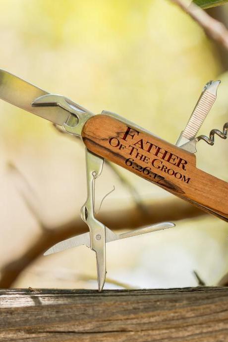 Father of the Groom Pocketknife-Engraved Pocket knife-wedding party gift-monogram Pocket knife-personalize pocket knife,gift for dad
