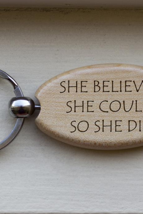 Personalize Key chain, Inspirational quote key chain, love key chain,custom key chain, wood Engrave keychain, Gift for Graduates, Graduation