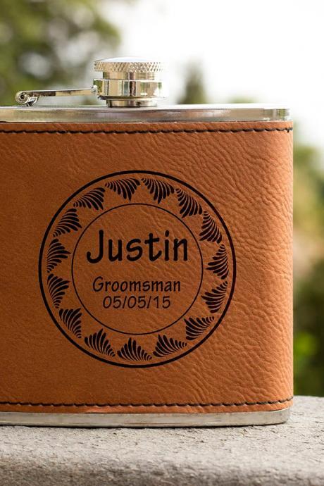 Personalized Flask, Wedding Flask, Best Man Flask, Gift For Wedding, Gifts For Him, Birthday Gift, Best Man Gift, Hip Flask