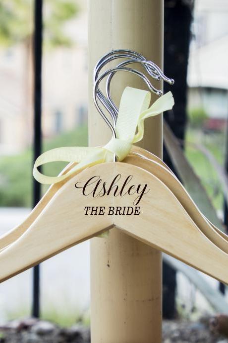 Customize Hangers For Wedding, Personalize Bride Dress Hangers, Wedding Dress Hanger, Name Hanger,hanger For Wedding Dress, Hanger For Dress