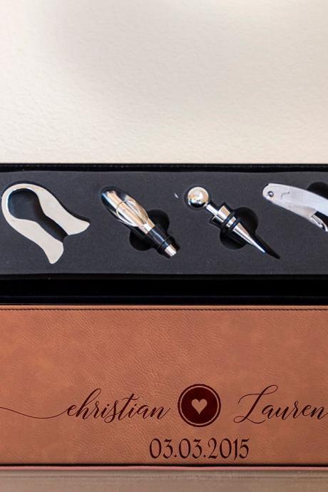 Customize Wine Box - Wedding Wine Box - Anniversary Wine Box - Wedding Gift For Couple - Wine Box Ceremony - Winebox- Bachelorettee Winebox