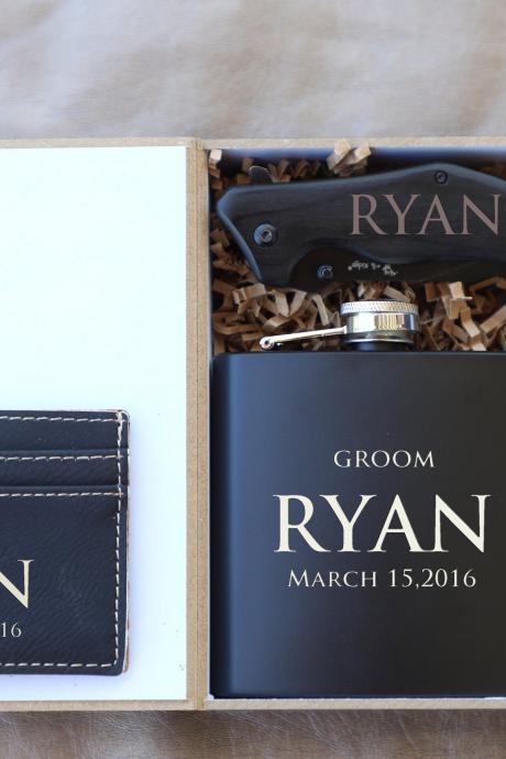 Customize Groomsman Gift Set,groomsman Gift Set,personalize Groomsmen Gift Set,engraved Gift Set,groom&amp;#039;s Crew Gift Set,custom Gift