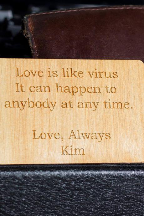 wooden wallet insert, customized wallet insert, custom wallet card, Wood Wallet, Wooden Wallet Insert Card, Wood Wallet Insert