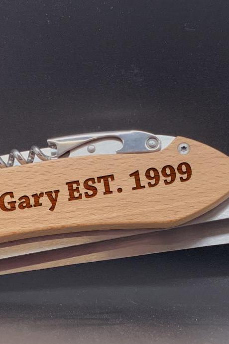 Grand Dad BBQ Set, Personalized BBQ tool set, Gift for Grandpa, Engraved Barbecue Set, personalized grill set for Dad, Father's Day Gift