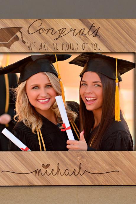 College Grad, Class Of 2019 Frame, Personalize Graduation Frames, Wooden Engraved Frame,graduation Frame 2019, High School Grands