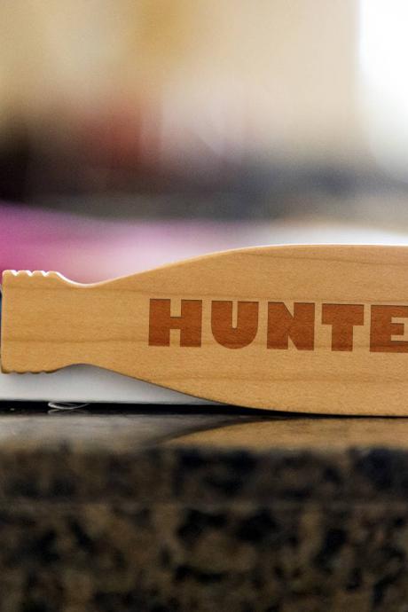 Hunter bottle opener- custom corkscrew-Engraved wine bottle opener-wedding party gift-monogram bottle opener-personalize opener