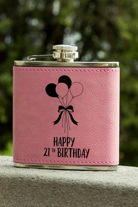 Personalized Flask,birthday Flask, Maid Of Honor Flask, Gift For Bridesmaid, Gifts For Her, Birthday Gift,bridesmaid Flask