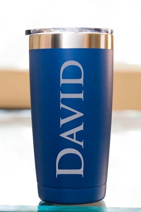 Custom Name Tumbler-20 Oz Stainless Tumbler - Gift For Him-customize Tumbler- Personalize Tumbler-insulated Tumbler Cup-wedding Favor-summer