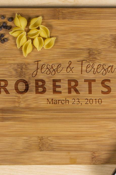 Personalized Cutting Board 8.75&amp;amp;quot; X 11.5&amp;amp;quot;, Wedding Gift, Kitchen Decor, Housewarming Gift,his &amp;amp;amp;