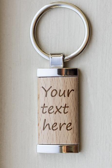 Personalize Key chain, Customize key chain, love key chain,custom key chain, wood key chain, Gift for Dad ,Father's day Gift