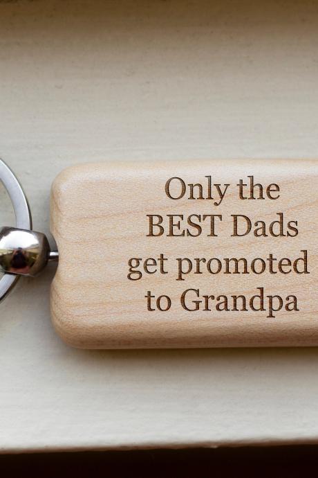 Personalize Key Chain,world&amp;#039;s Best Papa Key Chain, Love Key Chain,custom Key Chain, Wood Key Chain, Gift For Dad